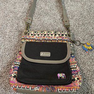 Sakroots Elephant Crossbody Bag